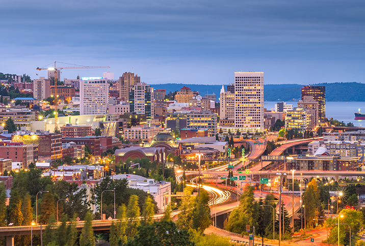 Seattle cityscape - best commercial roofing in Seattle