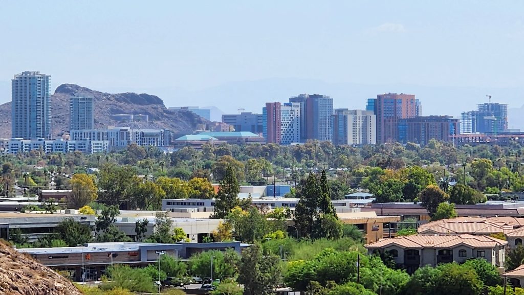 cityscape of Tempe, Arizona - Tempe commercial roofing
