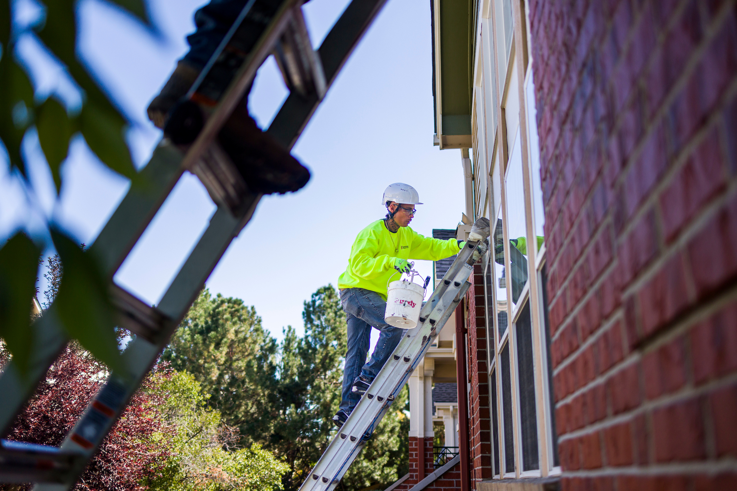 Gorman Roofing Services on Thursday, Sept. 26, 2024 in Denver, Colorado. (Photo by Michael Ciaglo)