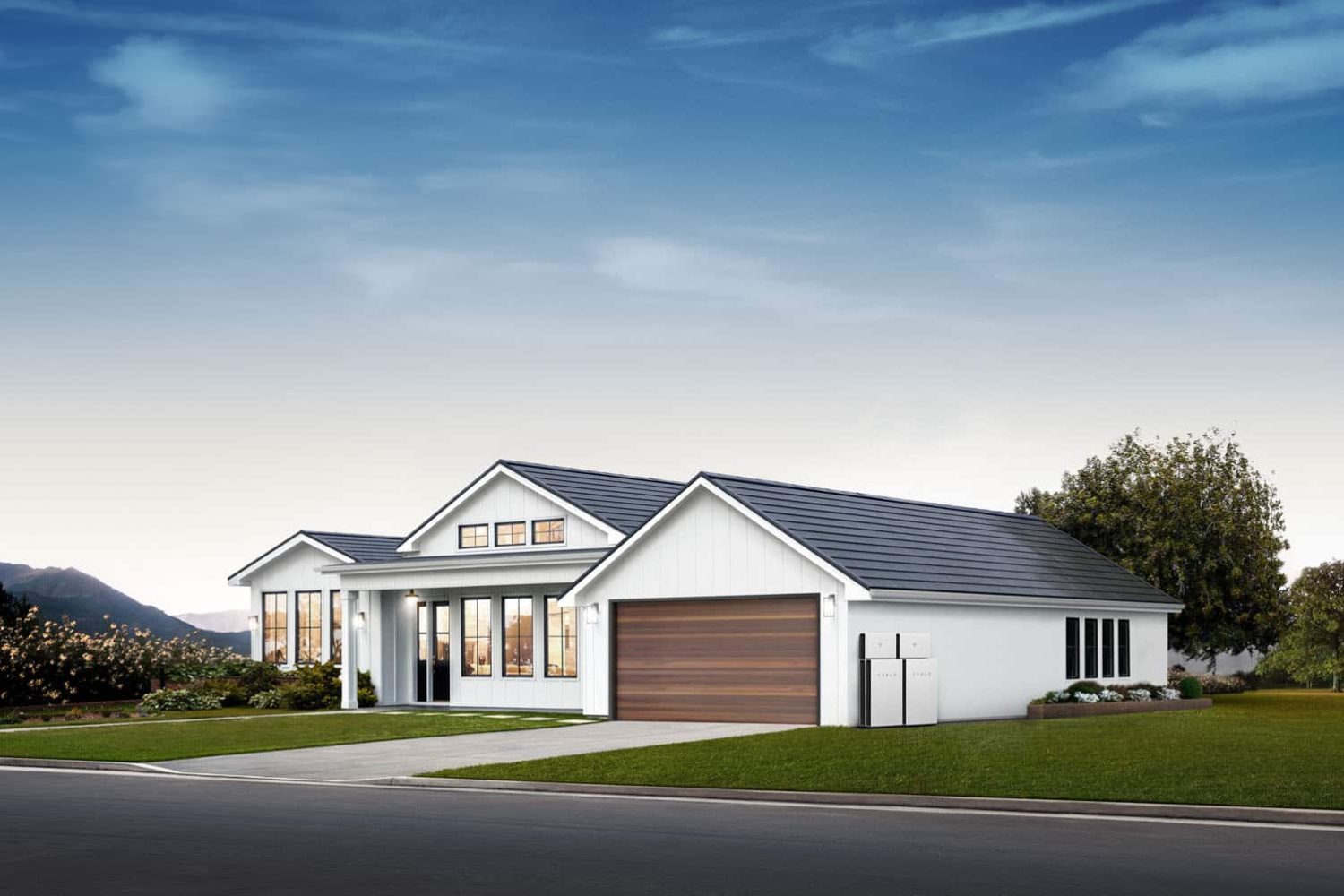 Tesla Solar Roof Farmhouse